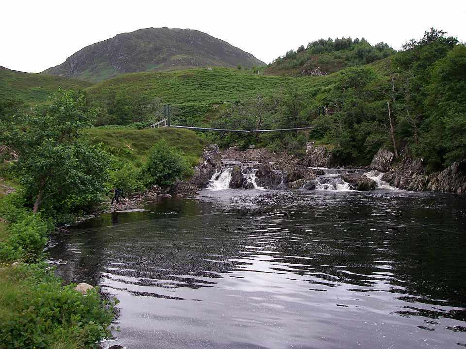 Bridge over River Meig at Glenmeanie