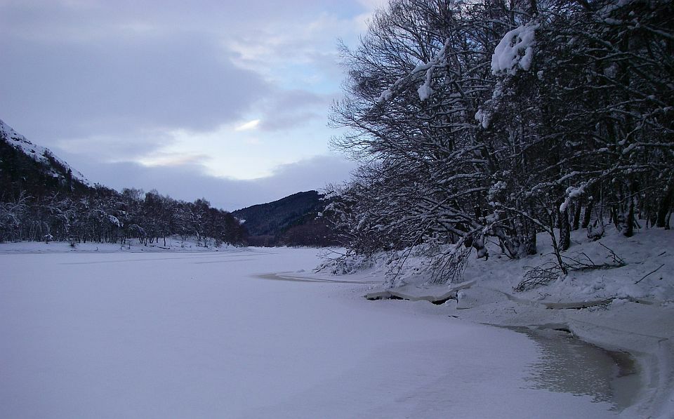 Frozen Loch Meig