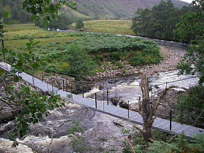 Bridge Over River Meig at Glenmeanie