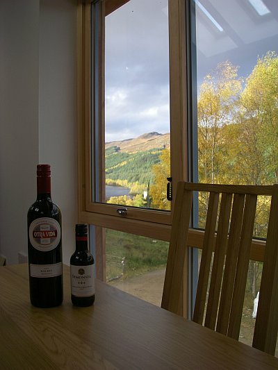 View of Strathconon from dining room