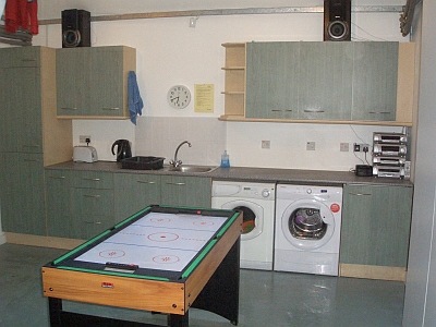 Utility room and work area in Rathad an Drobhair Holiday Cottage Rental Accommodation in Strathconon